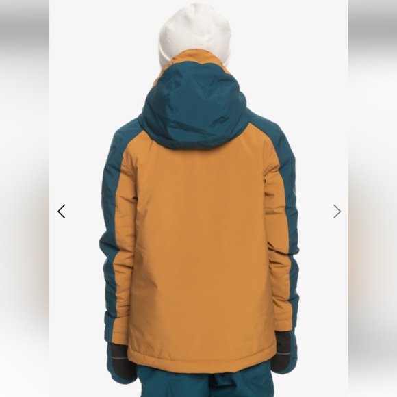 QUIKSILVER NEW Boys Mission Block Technical Snow Jacket - Picture 10 of 15